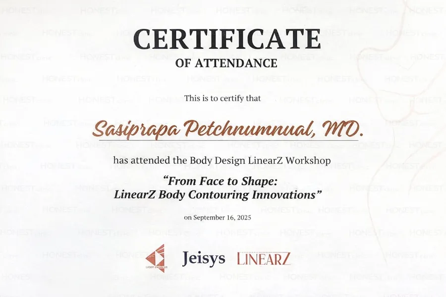 Linear Z Training Certificate